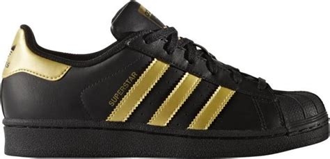 adidas superstar zwart goud 37|Adidas Superstar sandalen.